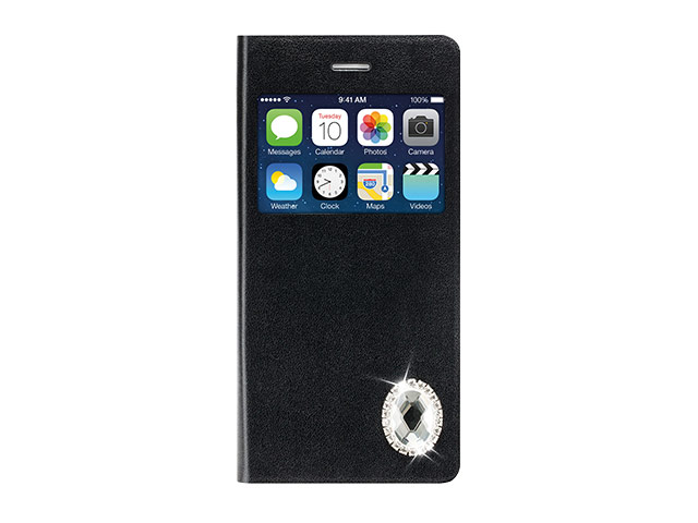 Чехол RGBMIX X-Fitted Heart of Ocean для Apple iPhone 6 (черный, кожаный)