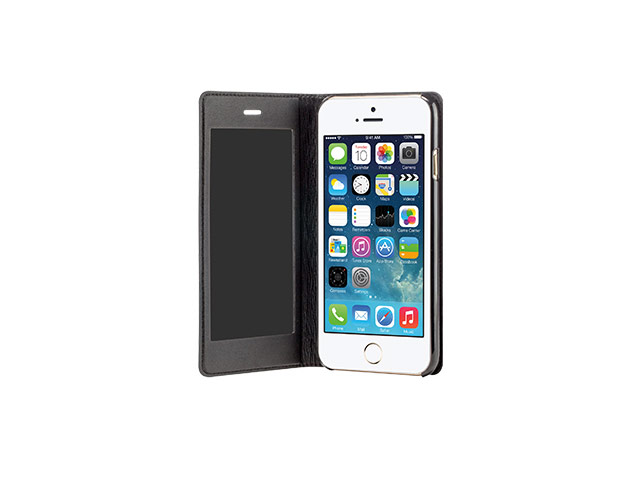 Чехол RGBMIX X-Fitted Privacy Protector для Apple iPhone 6 (коричневый, кожаный)