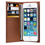 Чехол RGBMIX X-Fitted Wallet Case для Apple iPhone 6 (коричневый, кожаный)