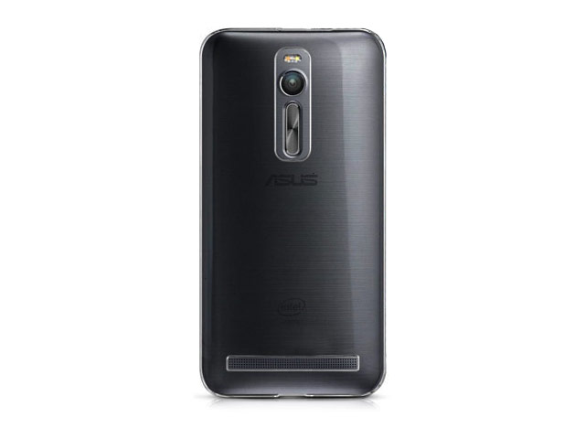 Чехол Yotrix UltrathinCase для Asus ZenFone 2 ZE550ML (серый, гелевый)