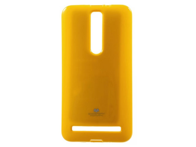 Чехол Mercury Goospery Jelly Case для Asus ZenFone 2 ZE550ML (оранжевый, гелевый)