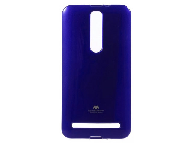 Чехол Mercury Goospery Jelly Case для Asus ZenFone 2 ZE550ML (синий, гелевый)