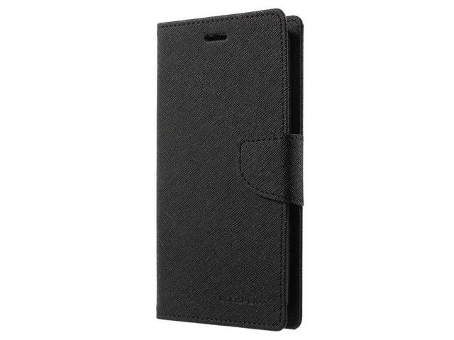 Чехол Mercury Goospery Fancy Diary Case для Asus ZenFone 2 ZE550ML (черный, винилискожа)