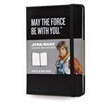 Записная книжка Moleskine Star Wars (90x140 мм, черная, модель 325252, нелинованная, 192 страницы)