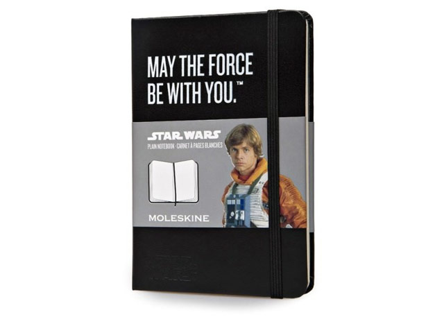 Записная книжка Moleskine Star Wars (90x140 мм, черная, модель 325252, нелинованная, 192 страницы)