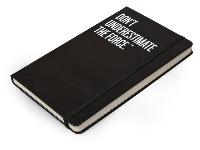 Записная книжка Moleskine Star Wars (90x140 мм, черная, модель 325252, нелинованная, 192 страницы)