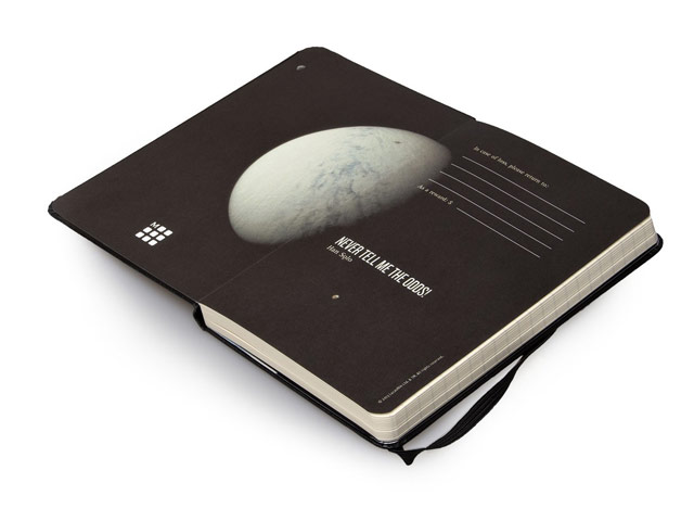 Записная книжка Moleskine Star Wars (90x140 мм, черная, модель 325252, нелинованная, 192 страницы)