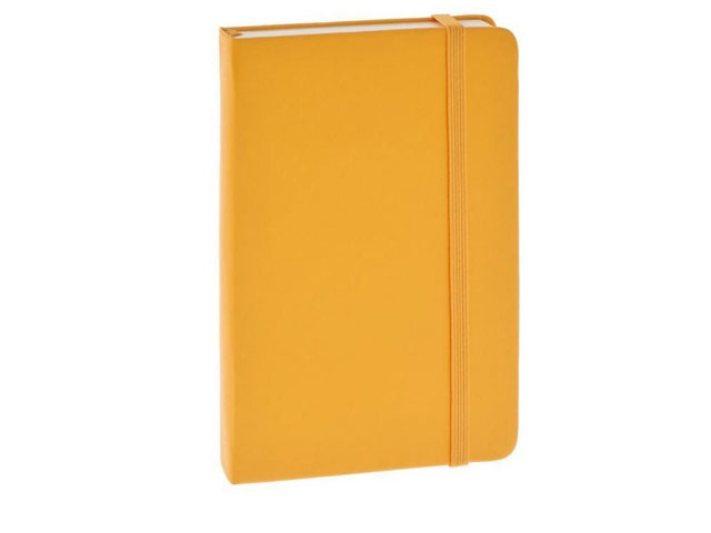 Записная книжка Moleskine Notebook (210x130 мм, оранжевая, нелинованная, 240 страниц)
