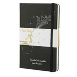 Записная книжка Moleskine Le Petit Prince (210x130 мм, черная, модель 937658, линейка, 240 страниц)