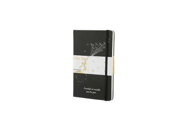Записная книжка Moleskine Le Petit Prince (210x130 мм, черная, модель 937658, линейка, 240 страниц)