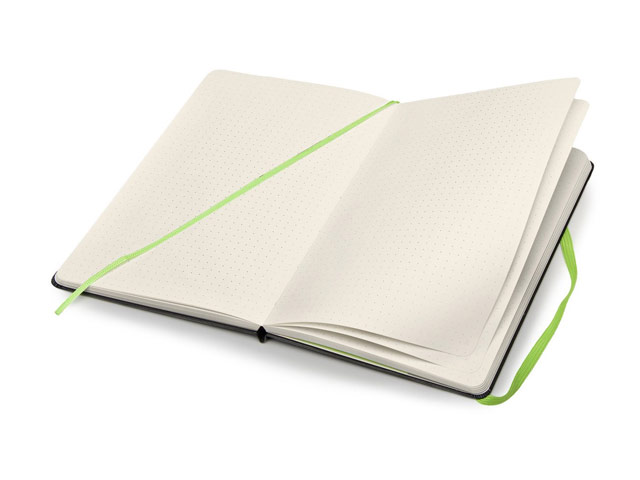 Записная книжка Moleskine Evernote Sketchbook (210x130 мм, черная, точка, 160 страниц)