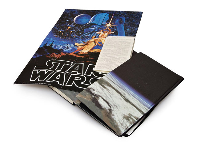 Записная книжка Moleskine Star Wars (210x130 мм, черная, модель 325276, нелинованная, 240 страниц)