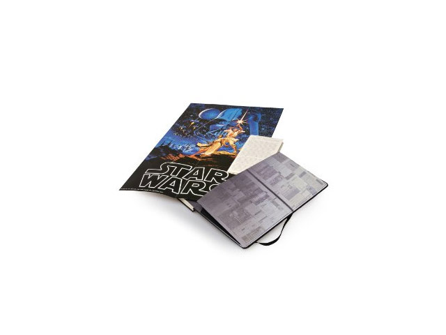 Записная книжка Moleskine Star Wars (210x130 мм, черная, модель 325269, линейка, 240 страниц)