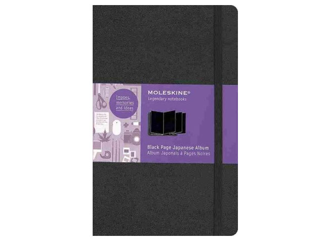 Записная книжка Moleskine Black Page Japanese Album (210x130 мм, черная, 32 страницы)