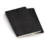 Записная книжка Moleskine Volant (210x130 мм, черная, линейка, набор 2 шт. по 96 страниц)