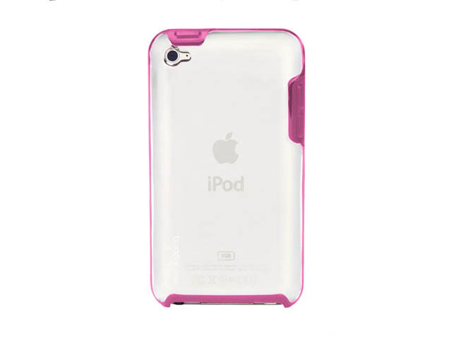 Чехол X-doria Scene Case для Apple iPod touch (4-th gen) (фиолетовый/прозрачный)
