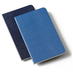 Записная книжка Moleskine Volant (210x130 мм, синяя, линейка, набор 2 шт. по 96 страниц)