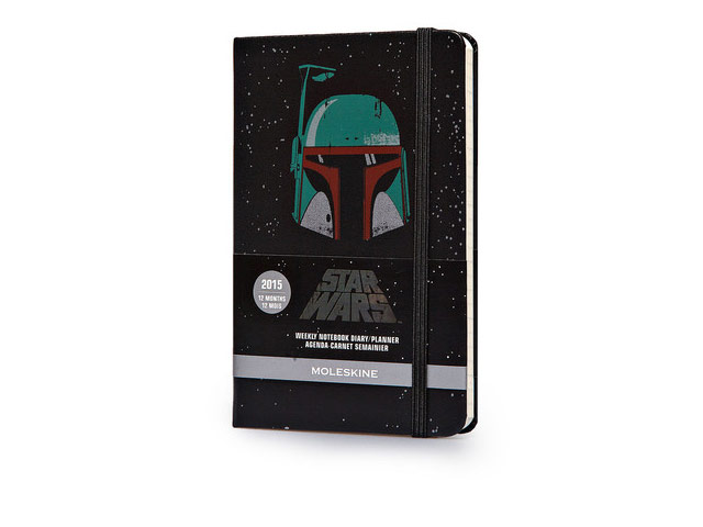 Записная книжка Moleskine Star Wars (90x140 мм, черная, модель 323319, линейка, 144 страницы)