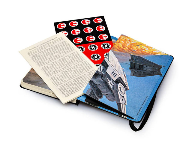 Записная книжка Moleskine Star Wars (90x140 мм, черная, модель 323333, линейка, 144 страницы)