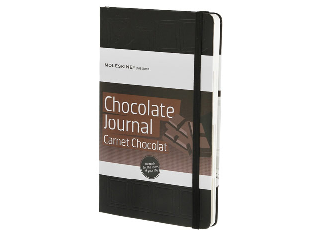 Записная книжка Moleskine Passions Chocolate Journal (210x130 мм, чарная, 240 страниц)