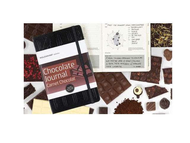 Записная книжка Moleskine Passions Chocolate Journal (210x130 мм, чарная, 240 страниц)