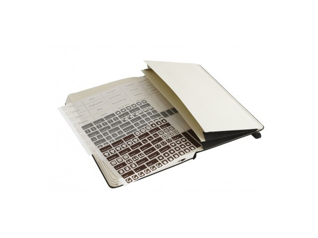 Записная книжка Moleskine Passions Chocolate Journal (210x130 мм, чарная, 240 страниц)