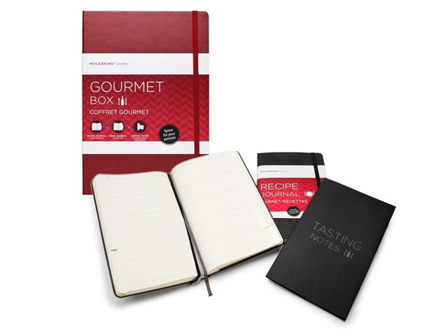 Подарочный набор Moleskine Passions Gourmet Box (2 ежедневника, бумага для записок)