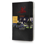 Записная книжка Moleskine The Hobbit (90x140 мм, черная, модель 320776, линейка, 192 страницы)