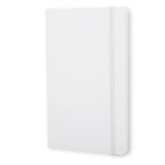 Записная книжка Moleskine Notebook (90x140 мм, белая, клетка, 192 страницы)