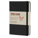 Записная книжка Moleskine Mickey Mouse (90x140 мм, черная, модель 137887, линейка, 192 страницы)