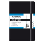 Записная книжка Moleskine City Notebook (90x140 мм, черная, Бостон)