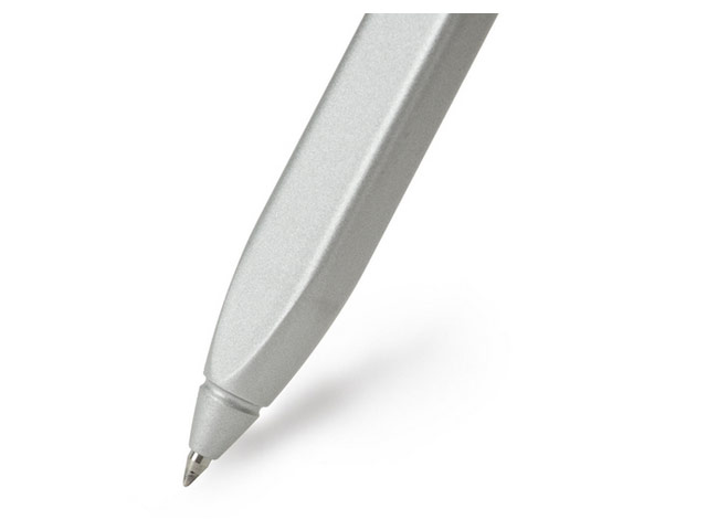 Шариковая ручка Moleskine Roller Pen Satin Metal (серая, 0.5 мм, черные чернила)