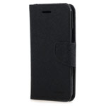 Чехол Mercury Goospery Fancy Diary Case для HTC One M9 (черный, винилискожа)