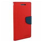 Чехол Mercury Goospery Fancy Diary Case для HTC One M9 (красный, винилискожа)