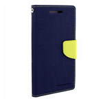Чехол Mercury Goospery Fancy Diary Case для HTC One M9 (синий, винилискожа)
