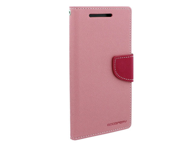 Чехол Mercury Goospery Fancy Diary Case для HTC One M9 (розовый, винилискожа)