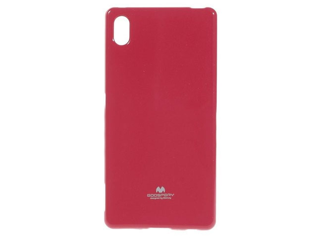 Чехол Mercury Goospery Jelly Case для Sony Xperia Z4 (Z3 plus) (малиновый, гелевый)