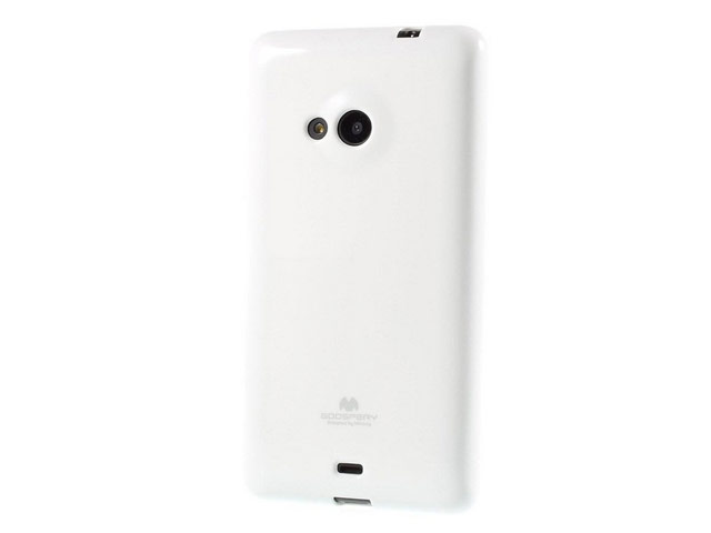 Чехол Mercury Goospery Jelly Case для Microsoft Lumia 535 (белый, гелевый)