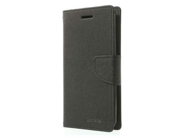 Чехол Mercury Goospery Fancy Diary Case для LG G4 F500 (черный, винилискожа)