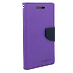 Чехол Mercury Goospery Fancy Diary Case для LG G4 F500 (фиолетовый, винилискожа)