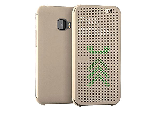 Чехол Yotrix DotCase для HTC One M9 (золотистый, пластиковый)