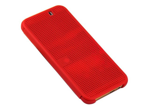 Чехол Yotrix DotCase для HTC One M9 (красный, пластиковый)
