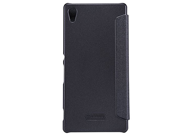 Чехол Nillkin Sparkle Leather Case для Sony Xperia Z4 (Z3 plus) (темно-серый, винилискожа)
