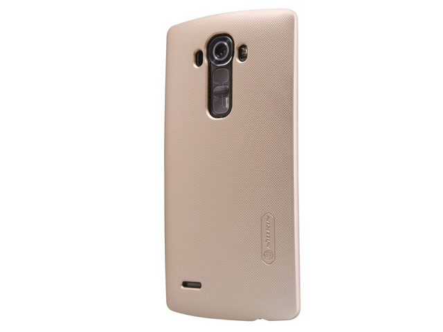 Чехол Nillkin Hard case для LG G4 F500 (золотистый, пластиковый)