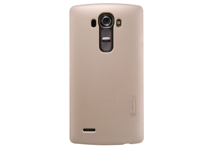 Чехол Nillkin Hard case для LG G4 F500 (золотистый, пластиковый)