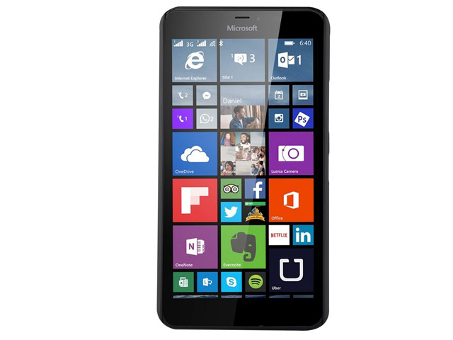 Чехол Nillkin Hard case для Microsoft Lumia 640 XL (черный, пластиковый)