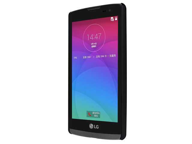 Чехол Nillkin Hard case для LG Leon H324 (черный, пластиковый)