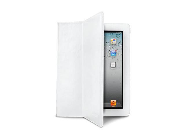 Чехол X-doria Dash Folio Leather case для Apple iPad 2/New iPad (белый, кожанный)