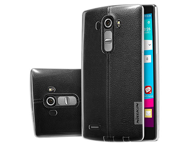 Чехол Nillkin Nature case для LG G4 F500 (прозрачный, гелевый)