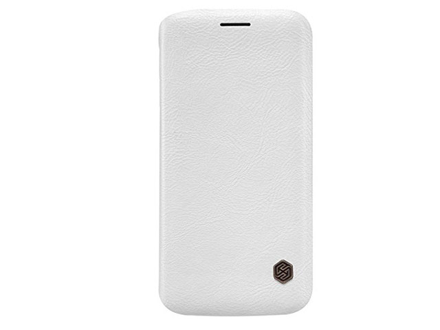 Чехол Nillkin Qin leather case для Samsung Galaxy S6 edge SM-G925 (белый, кожаный)